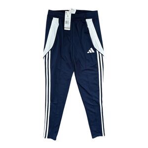 Adidas Navy Blue Tiro 24 Training Pants Tapered Fit Soccer Football